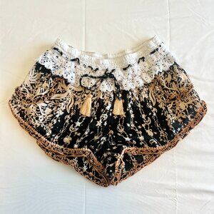 Poupette St Barth Eva Silk Shorts - Size XS